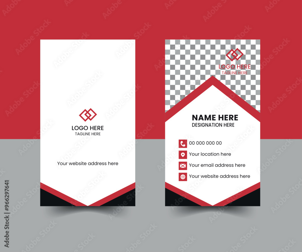 vertical layout. Vector illustration business card design layout
vertical layout. Vector illustration business card design layout