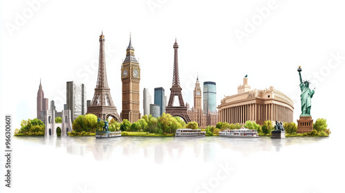 cityscape skyline landmarks travel architecture monuments tourism urban famous buildings global cities paris skyline london landmarks new york skyline iconic structures eiffel tower big ben