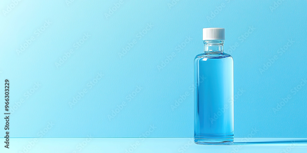 Mockup bottle on a delicate background Mockup bottle on a delicate background