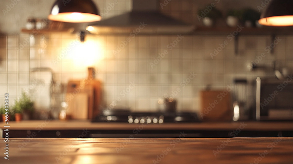 Kitchen blur background Kitchen blur background