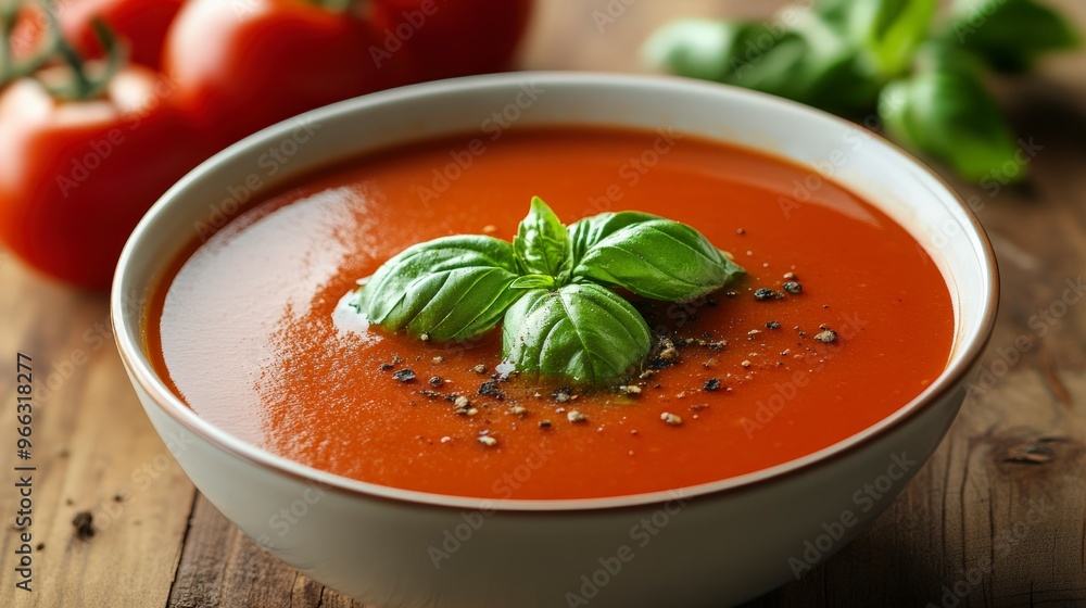 Fresh Italian Marinara Sauce with Basil and Tomatoes Fresh Italian Marinara Sauce with Basil and Tomatoes