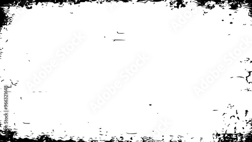 Abstract black and white grunge background for use in graphics