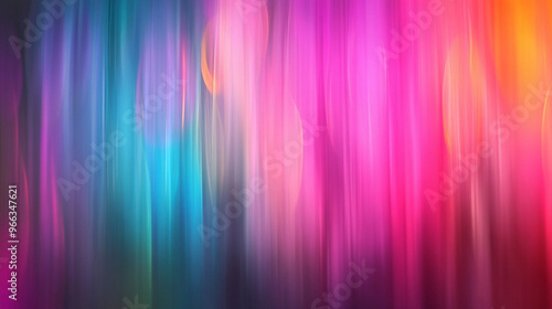 Abstract blurry background with a gradient of colors