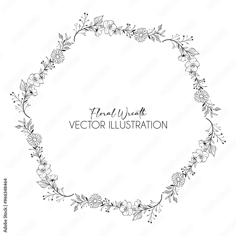 Floral wreath with leaves for wedding, Decorative element for design A gorgeous leaves wreath that will look lovely on wedding invites, cards, and logos. Floral wreath with leaves for wedding, Decorative element for design A gorgeous leaves wreath that will look lovely on wedding invites, cards, and logos.