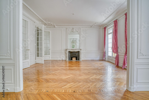 Tableau sur toile interior old french apartment