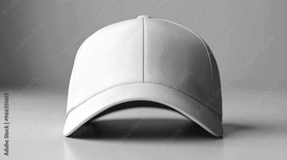 Minimalist White Cap Generative AI Minimalist White Cap Generative AI
