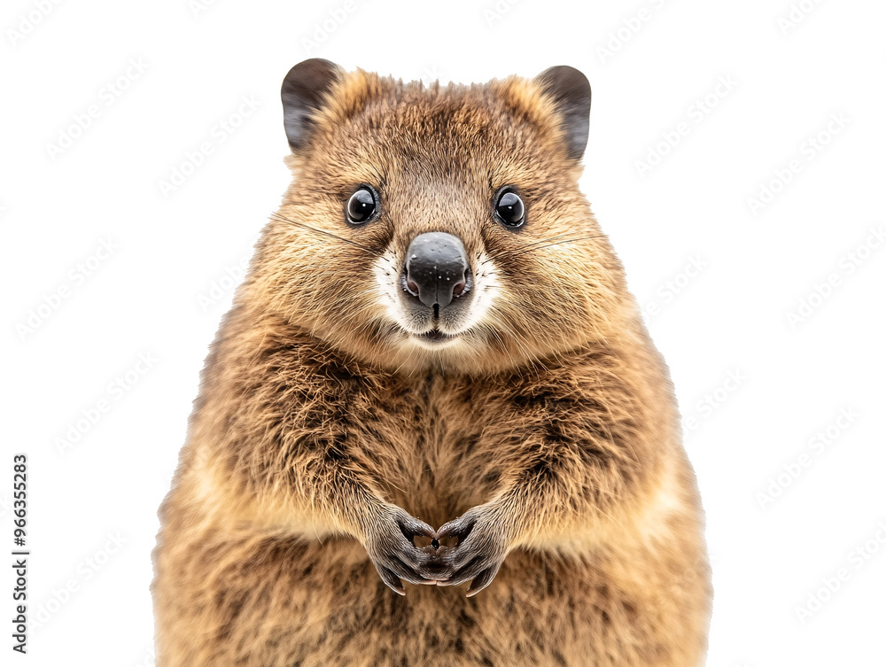 a close up of a rodent