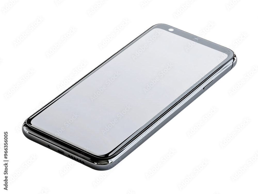 a black cellphone with a white screen a black cellphone with a white screen