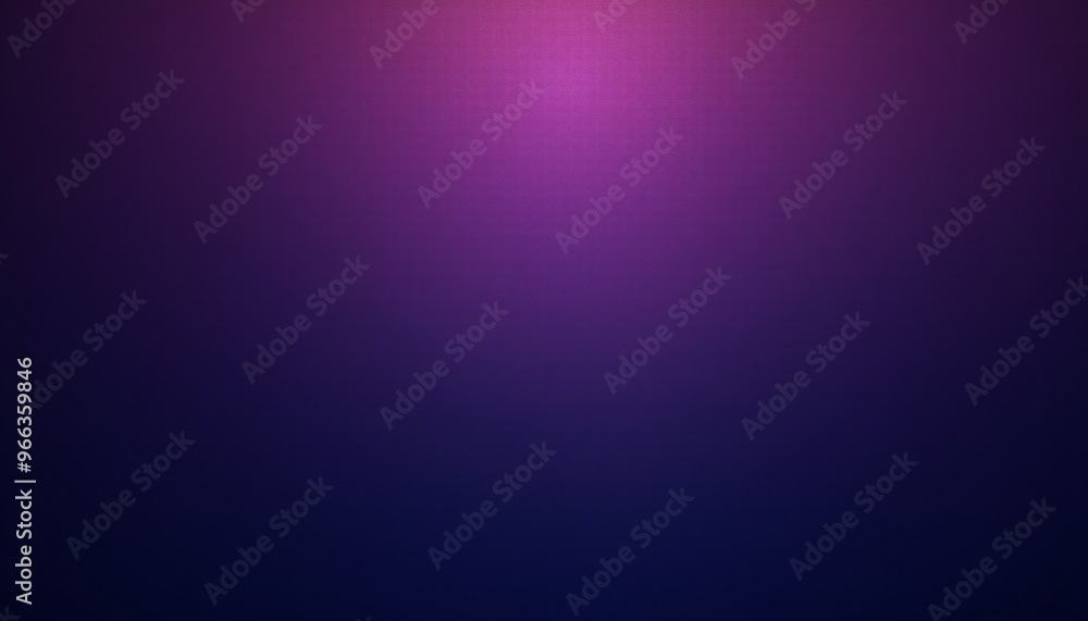 Obraz premium Abstract deep indigo and plum gradient noisy grain background texture