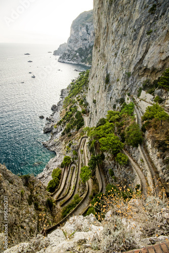 Via Krupp, Capri