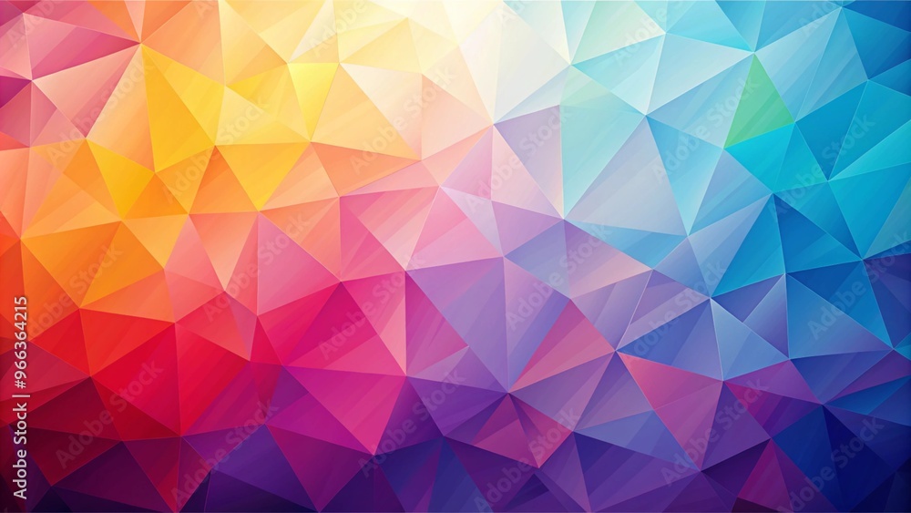 Obraz premium An Abstract Geometric Background with Soft Gradients for Modern Design Projects and Presentations