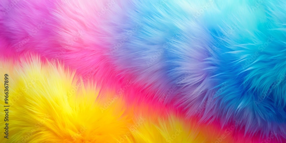 Rainbow Fur Texture, Abstract Background, Colorful, Soft , Furry Rainbow Fur Texture, Abstract Background, Colorful, Soft , Furry