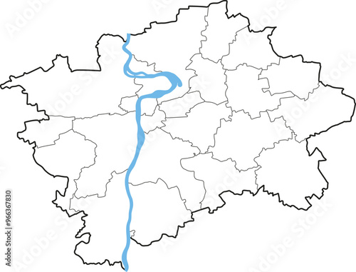 Map of Prague