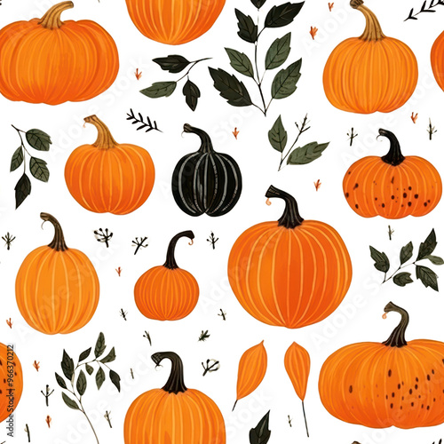 PNG Pumpkin backgrounds vegetable pattern.