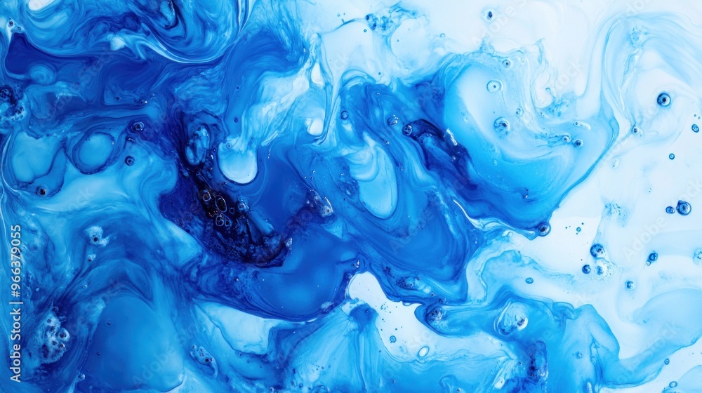 Abstract Blue Swirls Abstract Blue Swirls