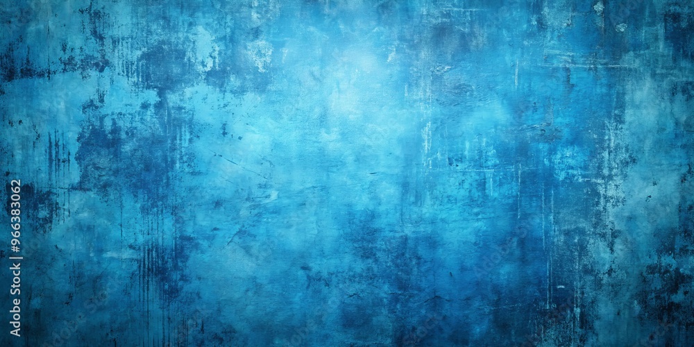 Fototapeta premium Abstract Blue Grunge Texture Background, texture , grunge , abstract