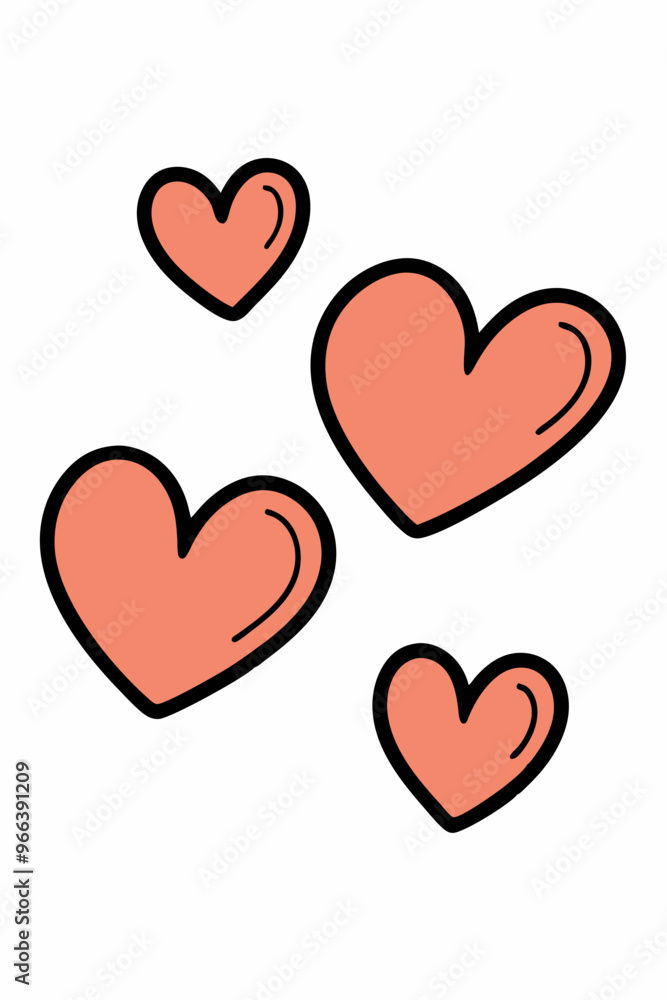 A playful illustration of four pink hearts scattered across a white background. The hearts are drawn in a simple, hand-drawn style, perfect for adding a touch of whimsy to your designs. A playful illustration of four pink hearts scattered across a white background. The hearts are drawn in a simple, hand-drawn style, perfect for adding a touch of whimsy to your designs.