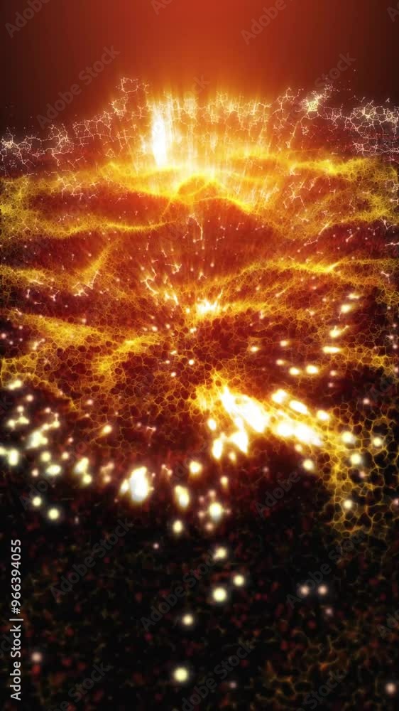 Magical waves of bright energy.High tech rainbow light ray particles and bokeh energy
Magical waves of bright energy.High tech rainbow light ray particles and bokeh energy