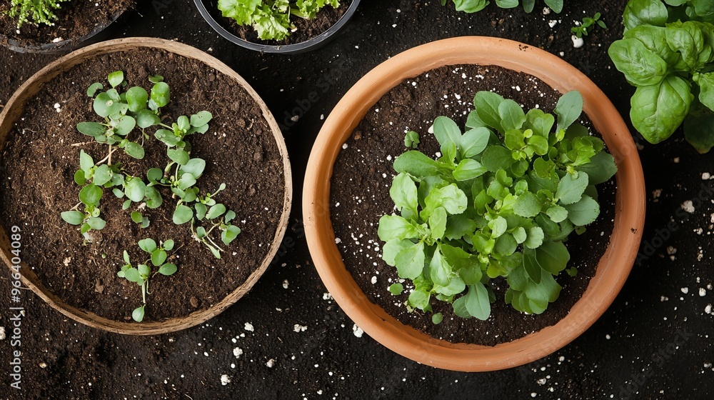 Use a combination of potting mix and soil from the garden or yard to create a well-draining growing medium that supports plant growth. Use a combination of potting mix and soil from the garden or yard to create a well-draining growing medium that supports plant growth.