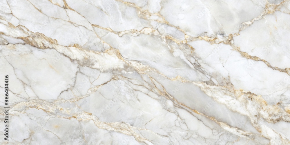 Obraz premium White Marble with Golden Veins, Luxury Texture, Natural Stone, Background, Interior Design ,marble, veins