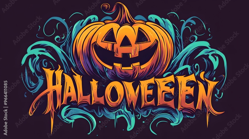Banner, Folder, Advertisement with Text Inscription Halloween, Witches, Ghosts, Haunting, Cartoon, Drawing, Abstract Image, Texture, Pattern Background, Wallpaper, Cover and Screen of Smartphone, PC, Banner, Folder, Advertisement with Text Inscription Halloween, Witches, Ghosts, Haunting, Cartoon, Drawing, Abstract Image, Texture, Pattern Background, Wallpaper, Cover and Screen of Smartphone, PC,
