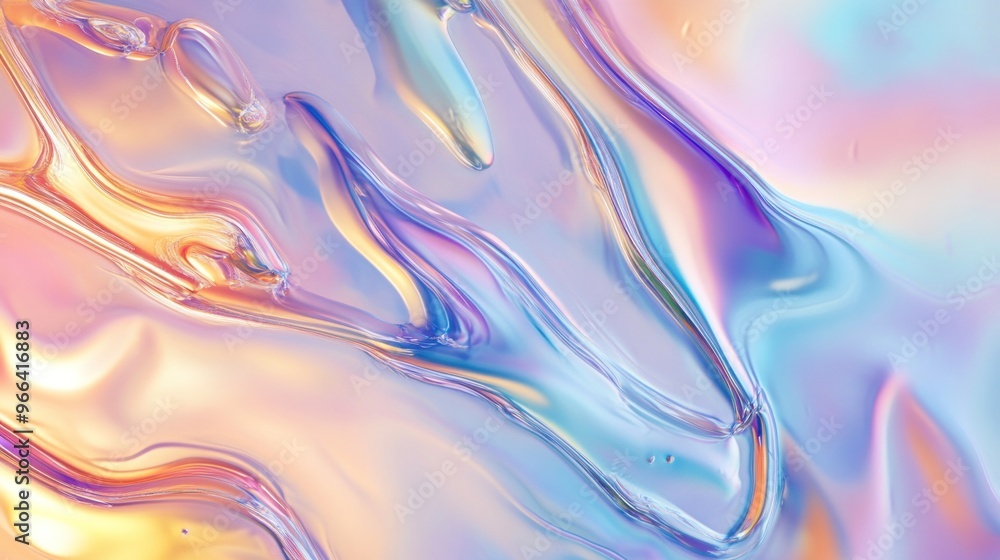 Iridescent texture with shifting colors, pearl-like surface Iridescent texture with shifting colors, pearl-like surface