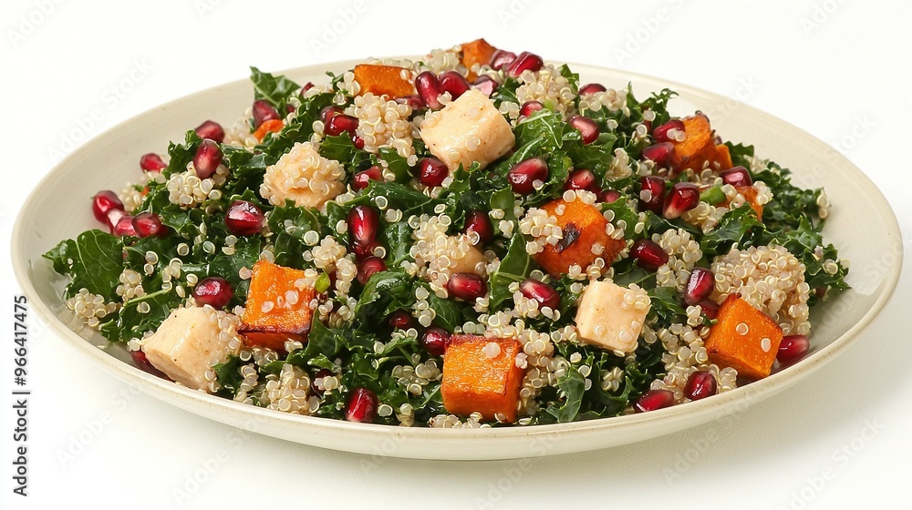 broccoli, carrots, cauliflower, & pomegranate broccoli, carrots, cauliflower, & pomegranate
