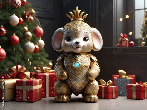 New Year's mood and toys