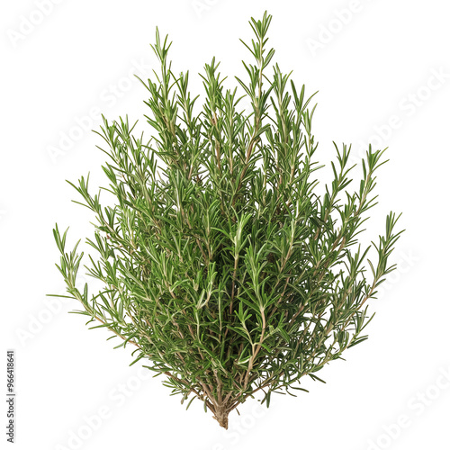 Wallpaper Mural A bushy, green herb with slender leaves, commonly used in cooking and known for its aromatic flavor, set against a Transperant background.. Torontodigital.ca