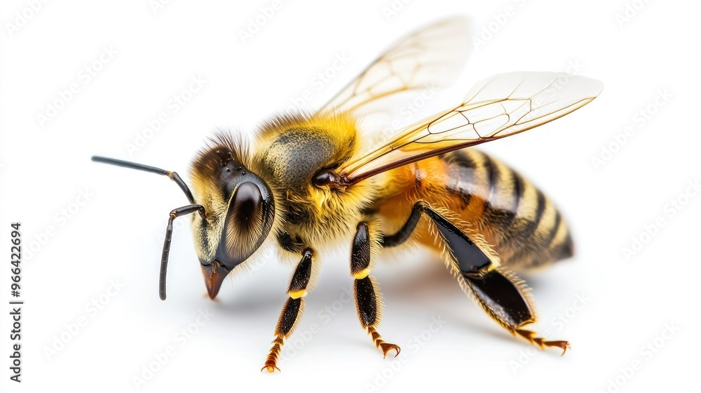 Close-up of a Honey Bee