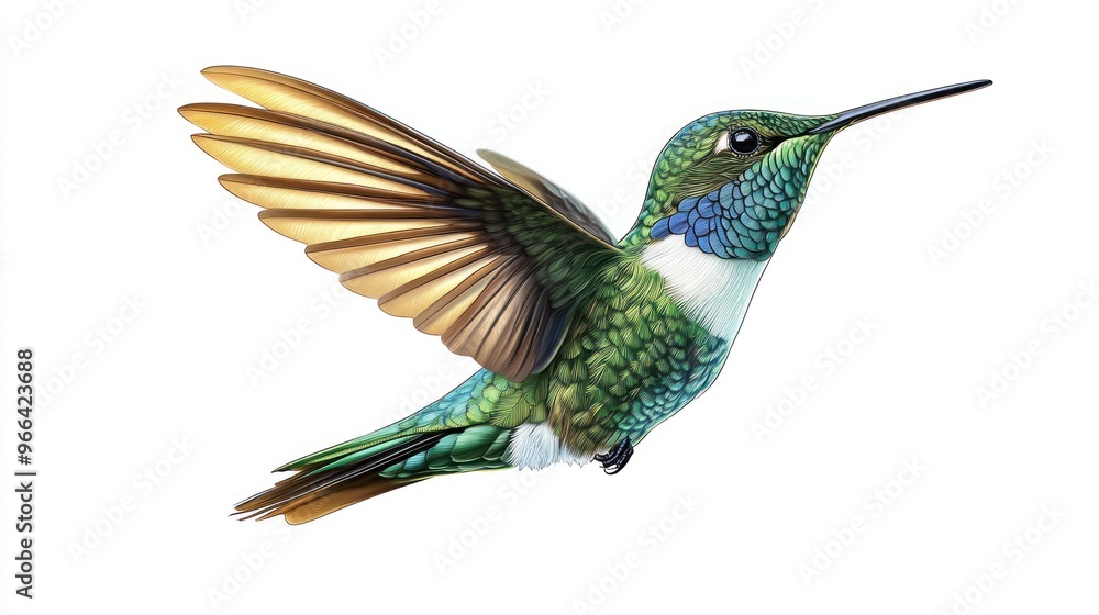 Fototapeta premium Hummingbird in Flight