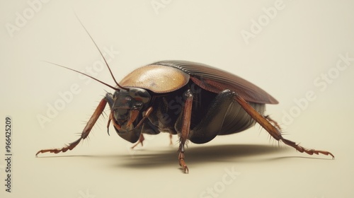 Macro Photography of a Cockroach