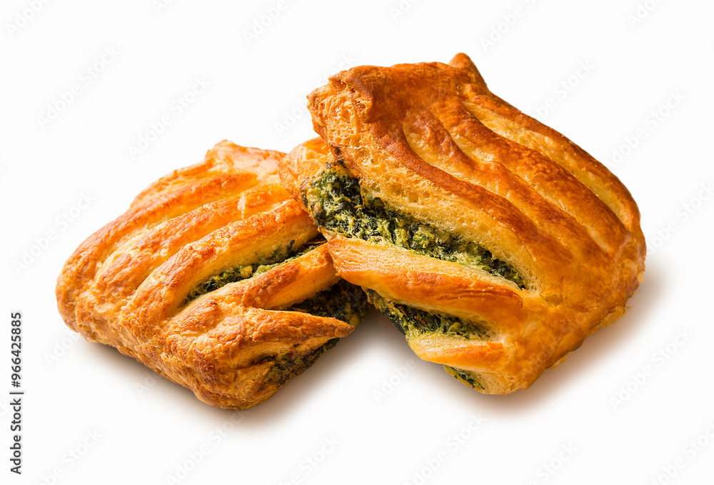Hojaldre con espinacas Hojaldre con espinacas