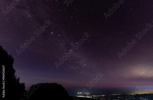 Photography Milky way, Kilimanjaro National Park, Tanzania
