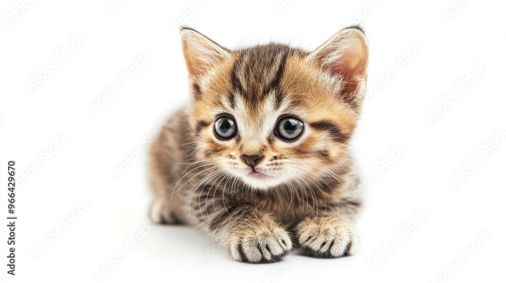 Adorable Kitten Portrait Adorable Kitten Portrait