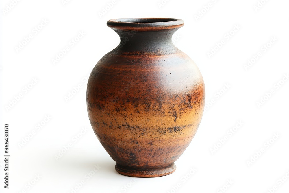 Earthenware Vase with a Rustic Finish Earthenware Vase with a Rustic Finish