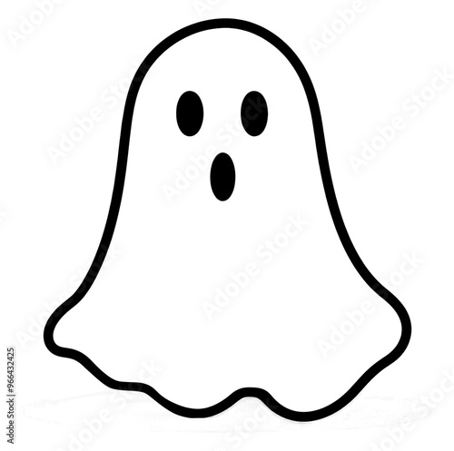 PNG Ghost white line representation. photo