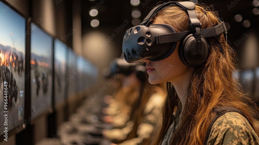 Immersive cybersecurity training simulation in virtual reality with participants engaged in learning Immersive cybersecurity training simulation in virtual reality with participants engaged in learning