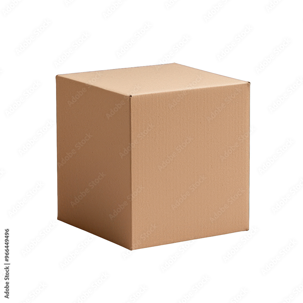 A plain brown cardboard box, perfect for shipping, storage, and organization. Versatile and durable for various needs. transparent background A plain brown cardboard box, perfect for shipping, storage, and organization. Versatile and durable for various needs. transparent background