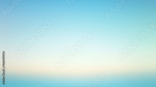 Matte gradient background featuring gentle transitions from light sky blue to soft turquoise for a calm visual