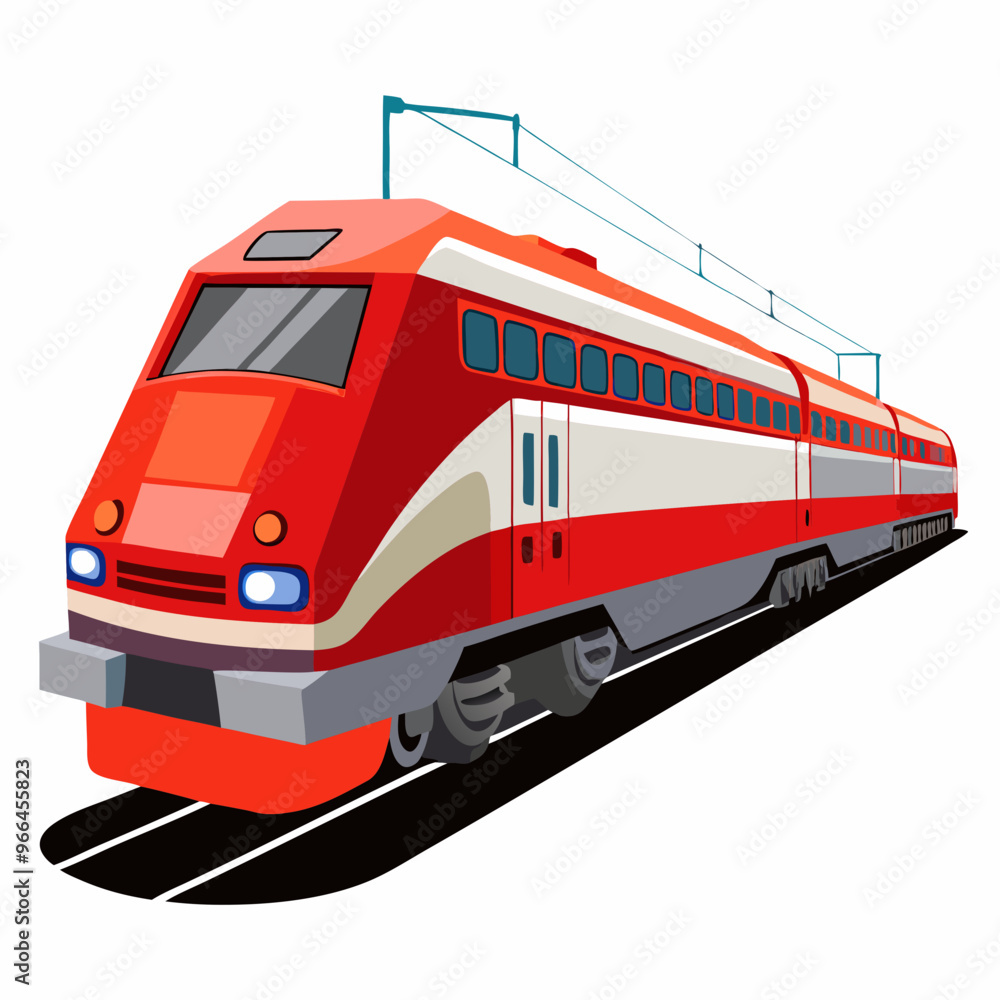 train on a white background train on a white background