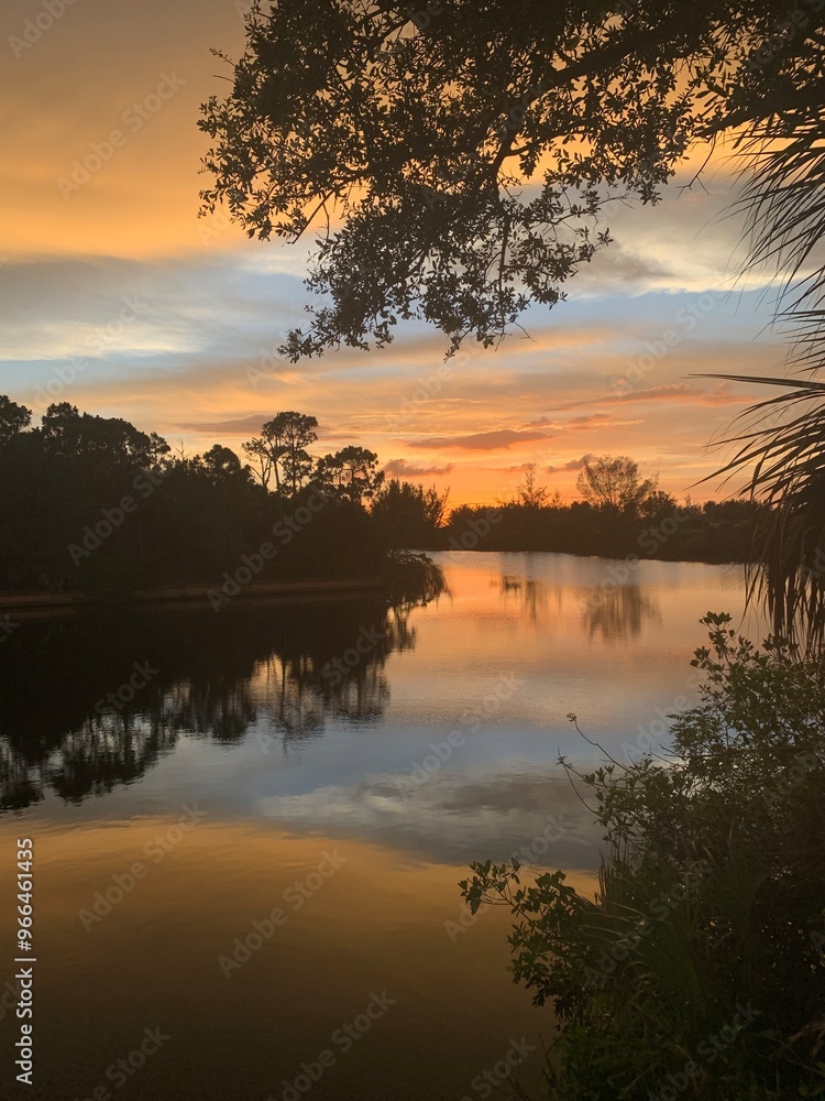 Fototapeta premium Pretty sunset
