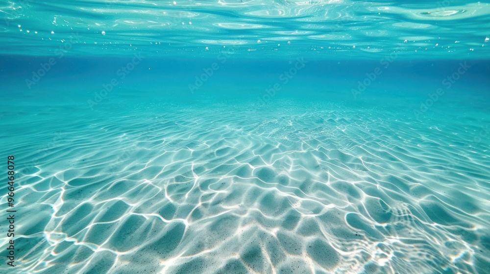 Underwater Sunlight Through the Waves Underwater Sunlight Through the Waves