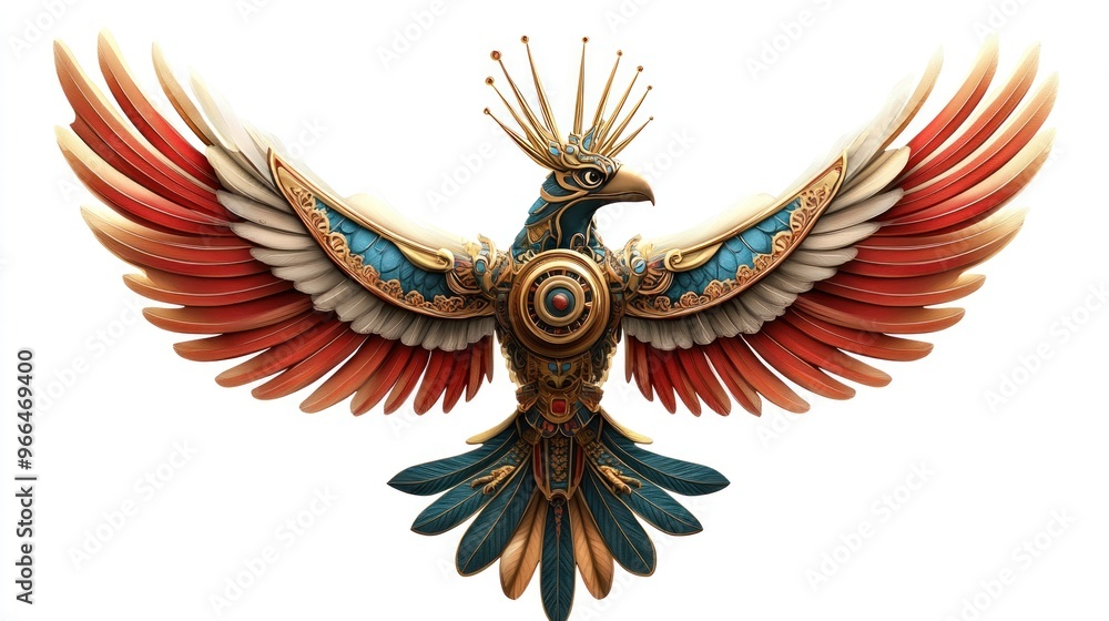 Obraz premium Steampunk Phoenix