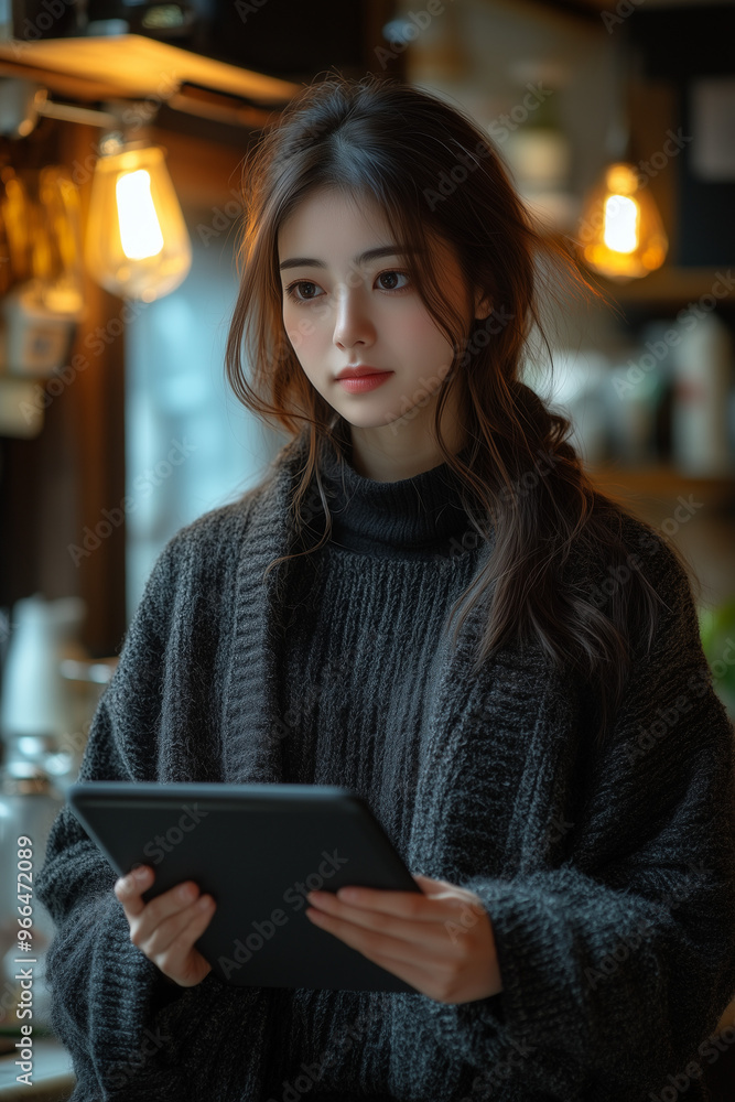 woman using tablet woman using tablet