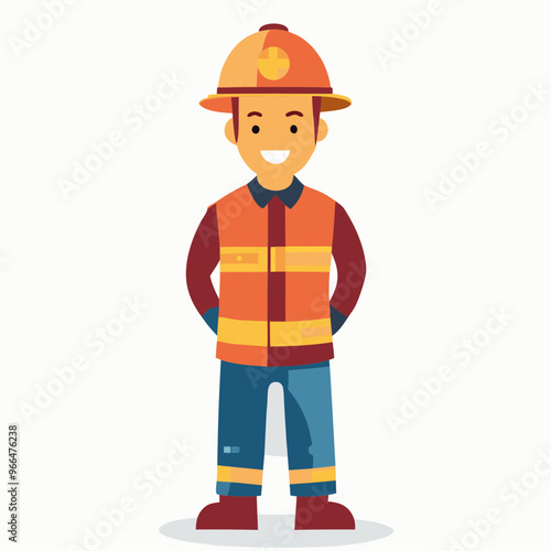 Firefighter  in Uniform