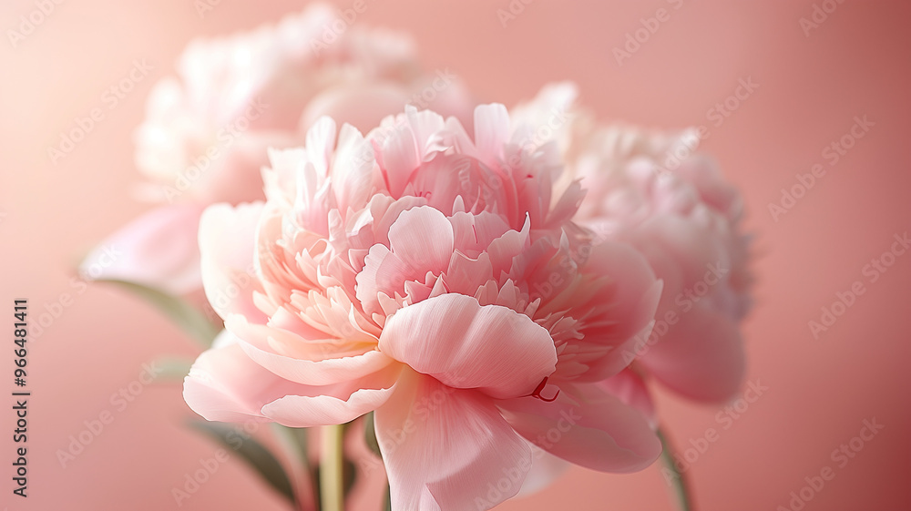 custom made wallpaper toronto digitalA captivating close-up of delicate pink peonies, perfect for adding a touch of elegance and femininity to any project.