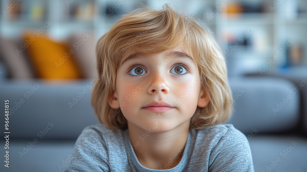 Curious Child. A child surrounded by question marks, symbolizing curiosity and the quest for knowledge. Curious Child. A child surrounded by question marks, symbolizing curiosity and the quest for knowledge.