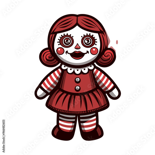 Creepy doll