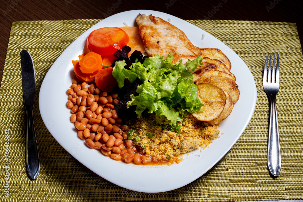 Brazilian cuisine dish Brazilian cuisine dish